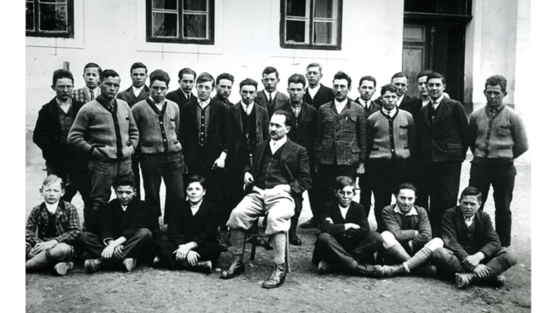 Lehrlingsklasse in Patergassen 1930-1932 
